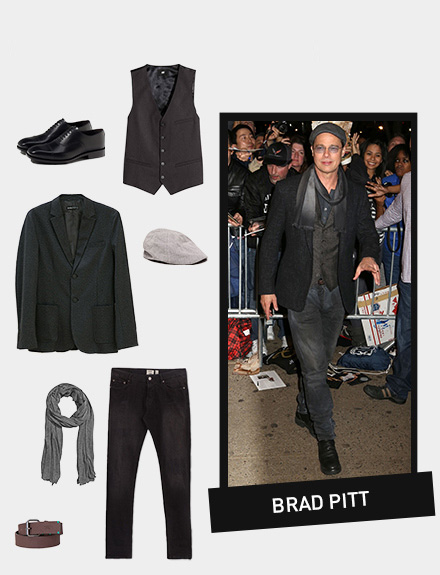 Get the look: Brad Pitt